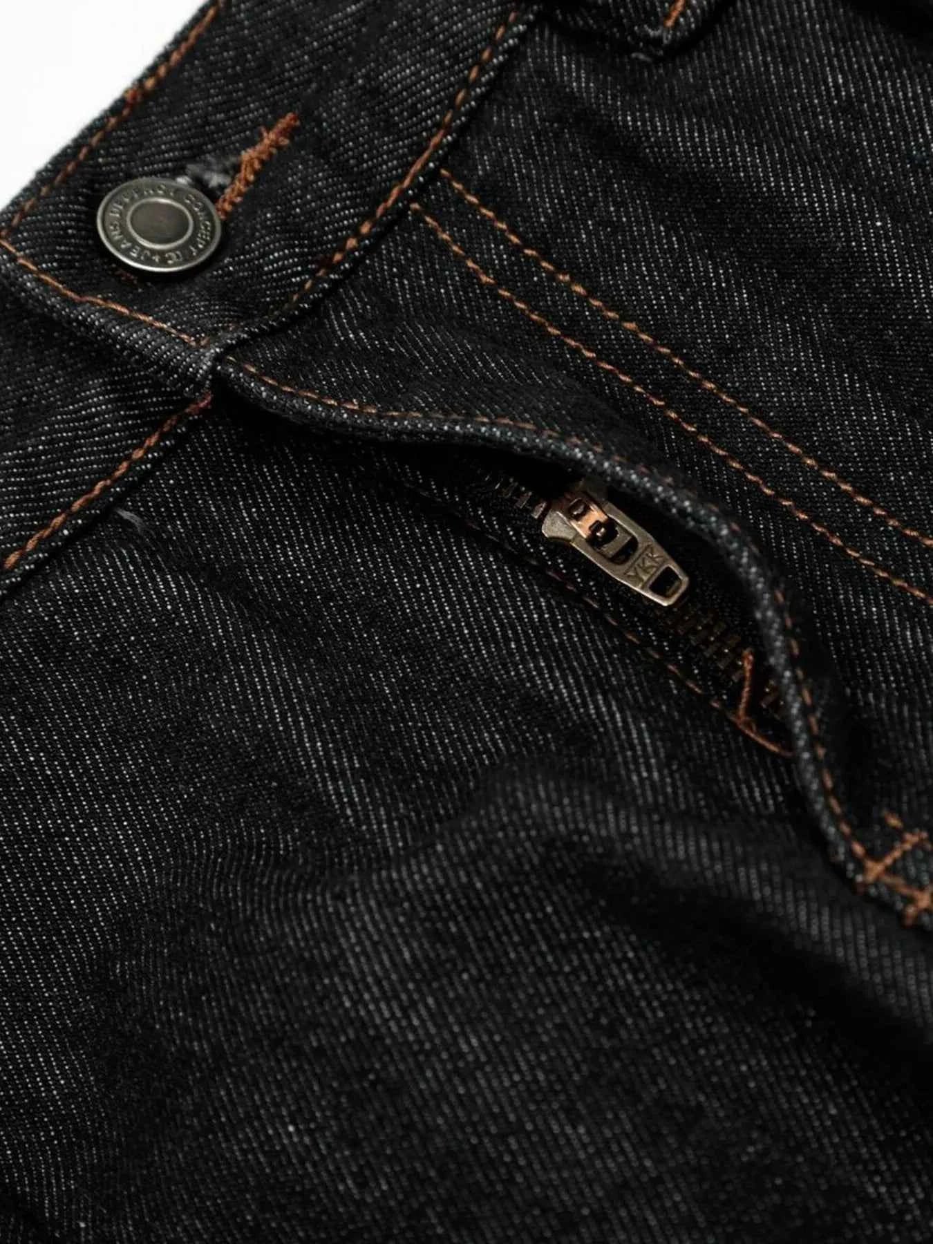 Men's Wide-Leg Baggy Denim Jeans